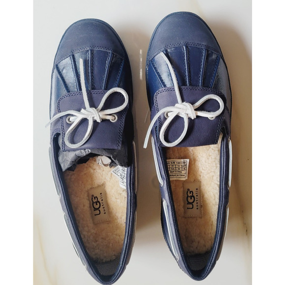 UGG NEW SHEARLING RAIN SHOES ASHDALE SIZE 11 - Picture 8 of 9